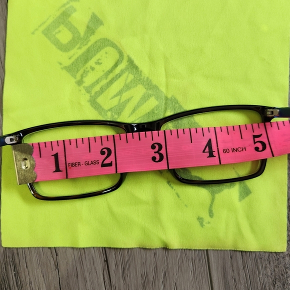 Puma Brown and Blue Men's Prescription Eyeglass Frames with Carrying Cases - Picture 13 of 16